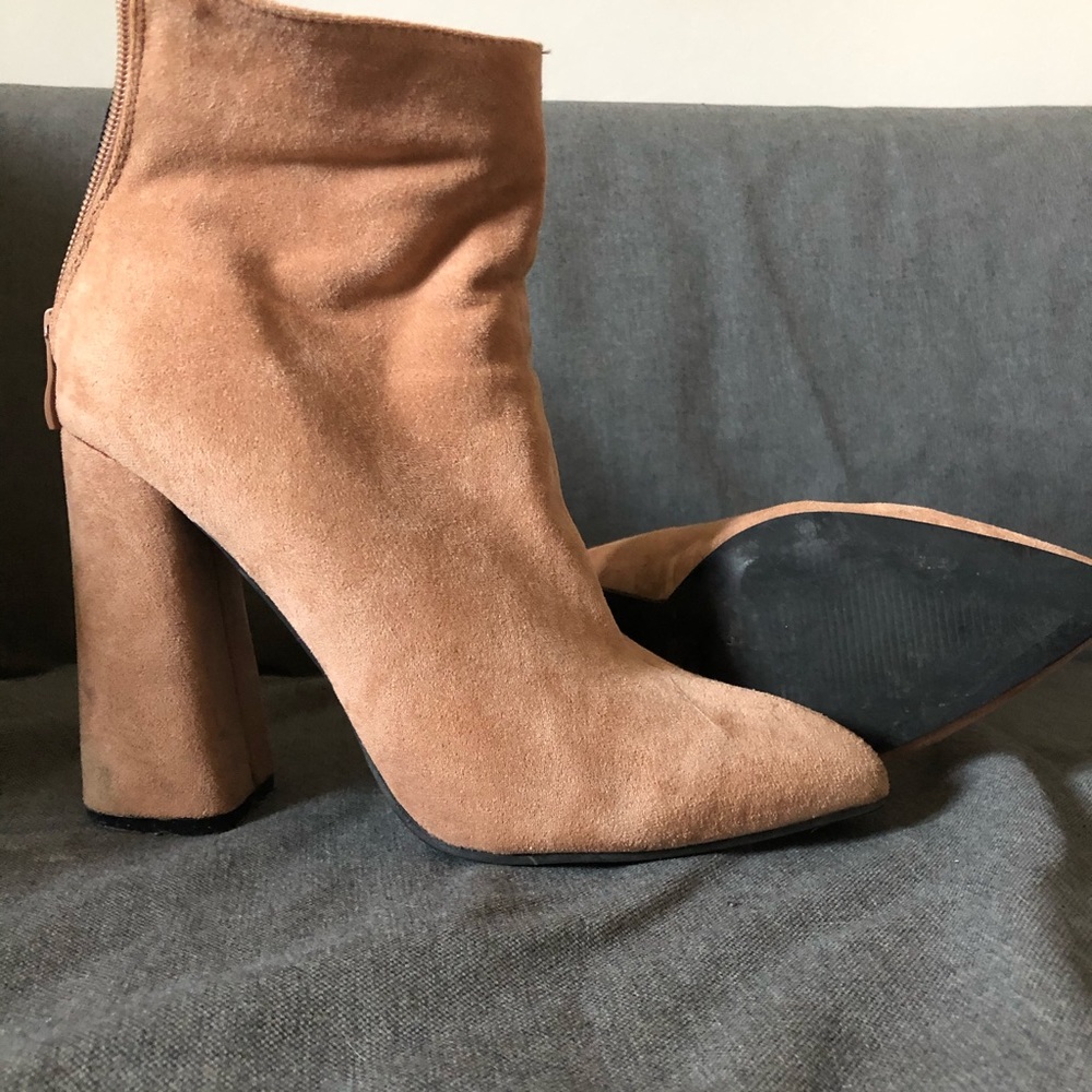 SUEDE BOOTIES - Picture 2 of 2
